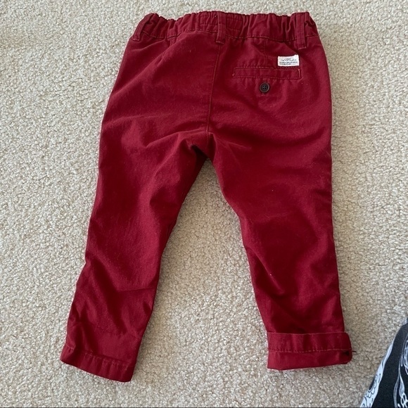 H&M red pants L.O.G.G unisex 12-18 months - Picture 10 of 12